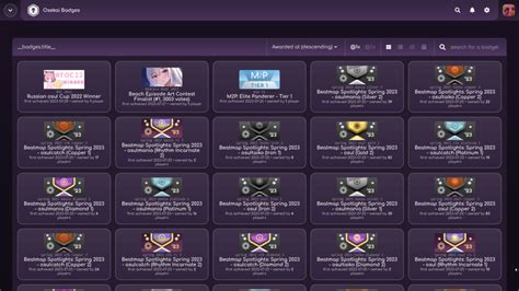 osu medals|Osekai Badges • All of osu!'s Badges!.